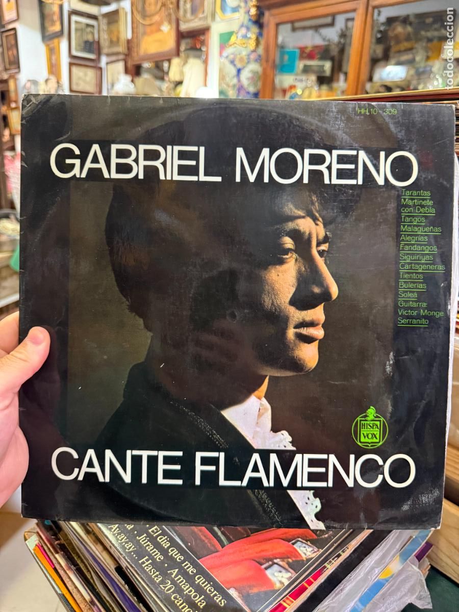 Discos de vinilo: LP GABRIEL MORENO - CANTE FLAMENCO