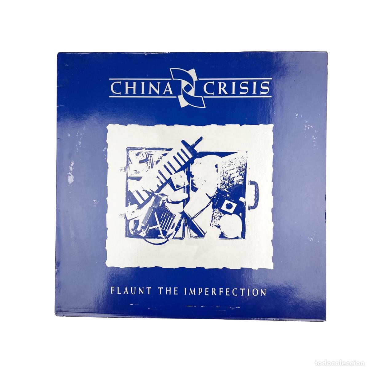Discos de vinilo: LP. China Crisis. Flaunt The Imperfection (VG/VG)