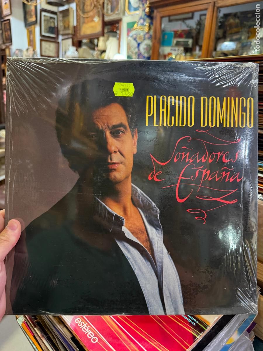Discos de vinilo: LP PLACIDO DOMINGO - SO&Ntilde;ADORES DE ESPA&Ntilde;A