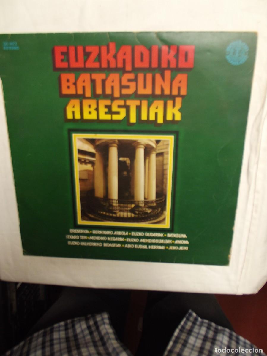 Discos de vinilo: LP EUSKADIKO BATASUNA ABESTIAK ( SIN PROBAR ) - Foto 1