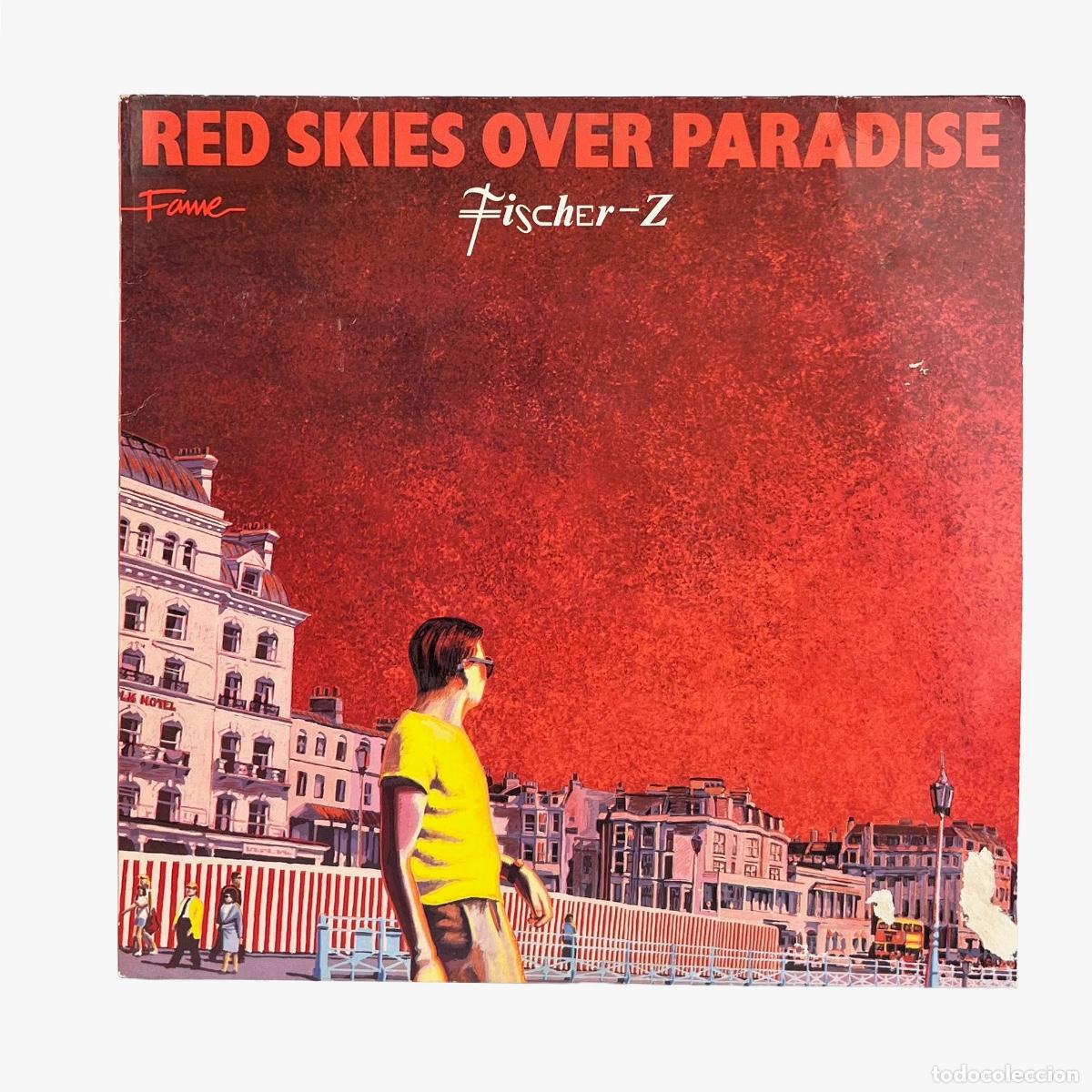 Discos de vinilo: LP. Fischer-Z. Red Skies Over Paradise (VG/VG)
