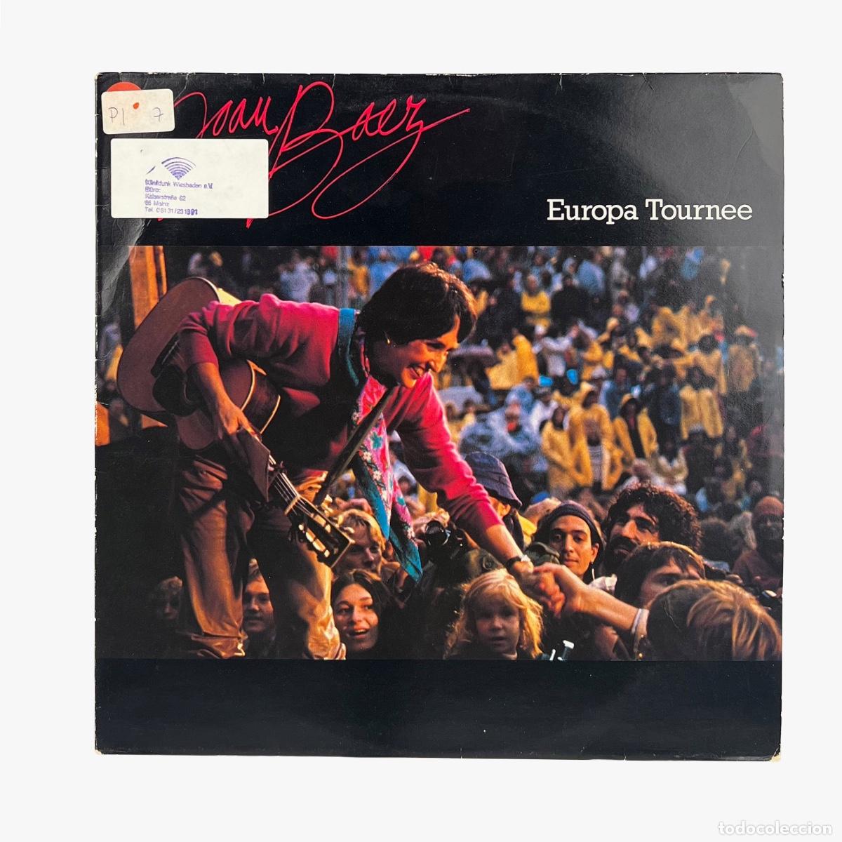 Discos de vinilo: LP. Joan Baez. Europa Tournee (VG+/VG)
