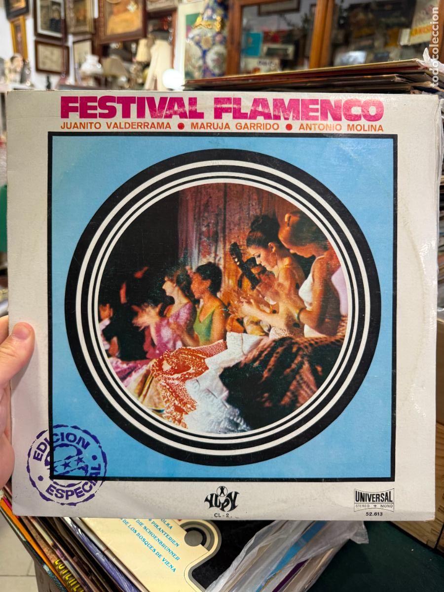 Discos de vinilo: LP FESTIVAL FLAMENCO