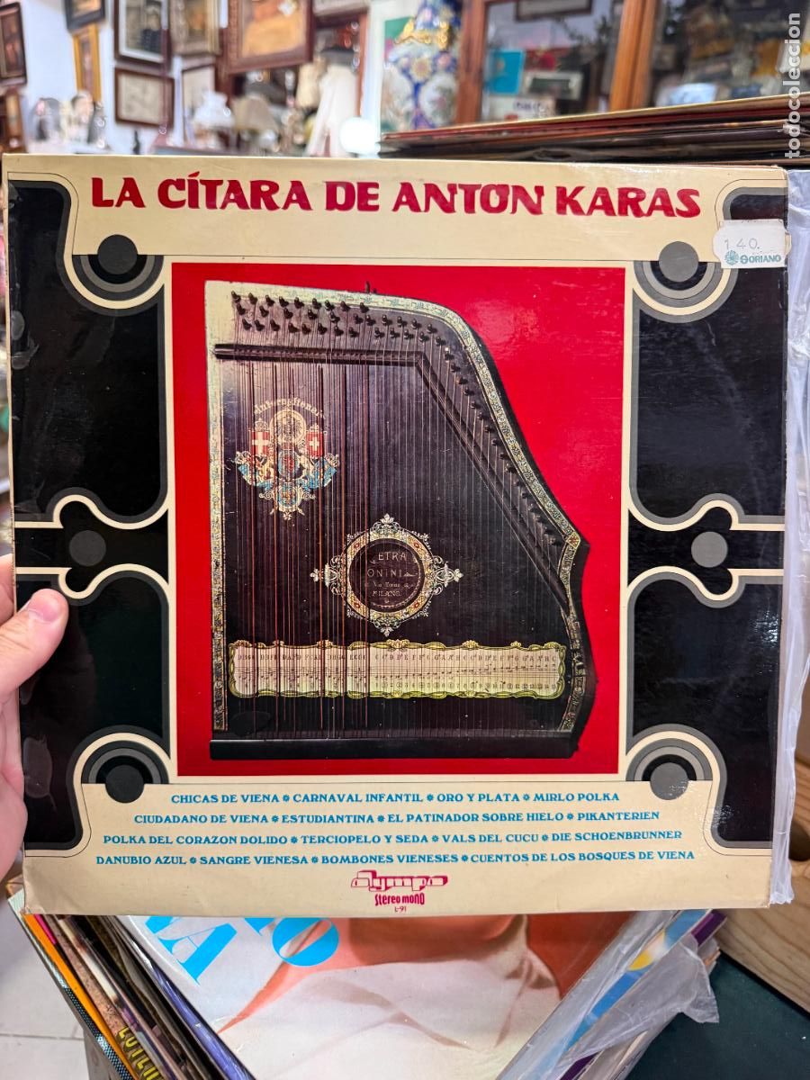 Discos de vinilo: LP LA CITARA DE ANTON KARAS