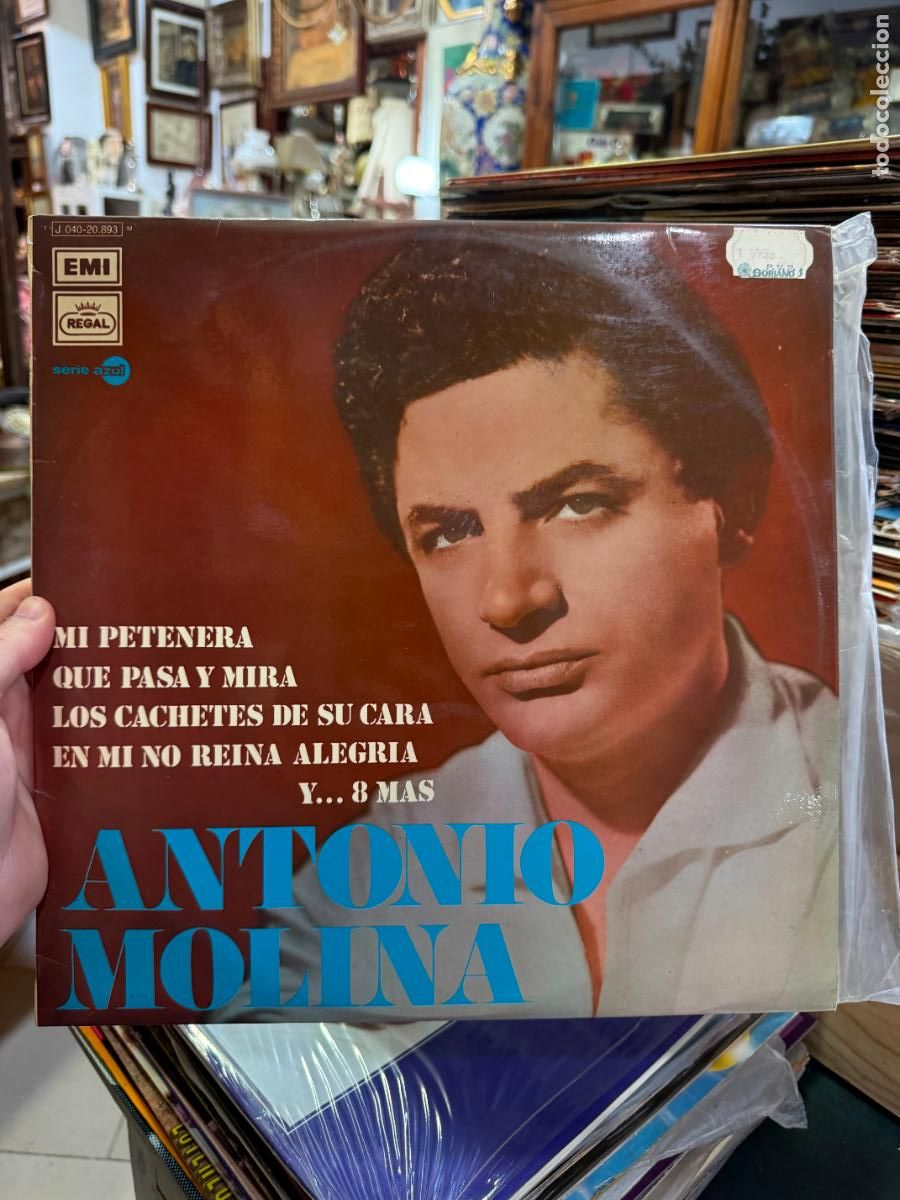 Discos de vinilo: LP ANTONIO MOLINA --