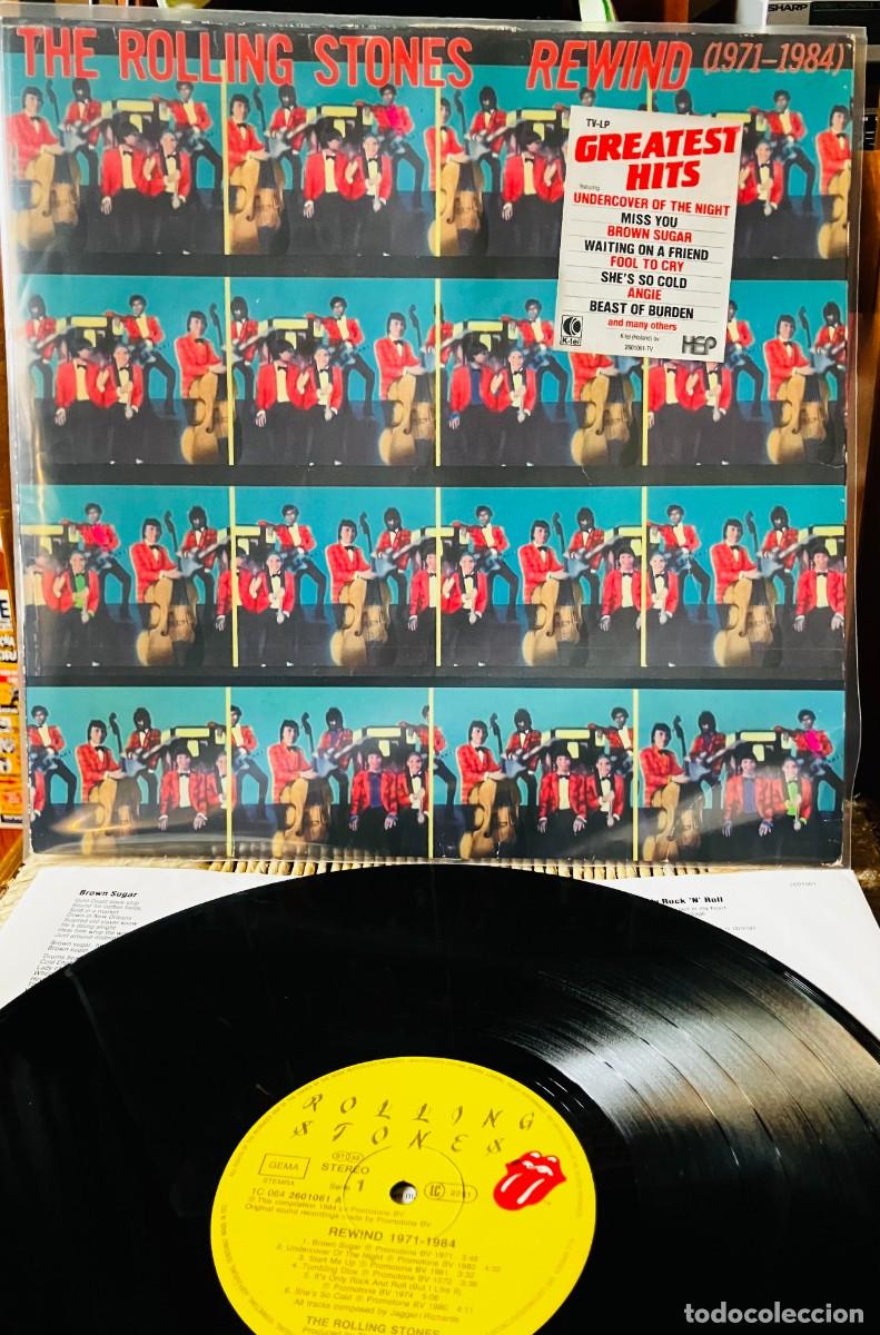 Discos de vinilo: THE ROLLING STONES - REWIND (1971-1984), LP edic EU 1984