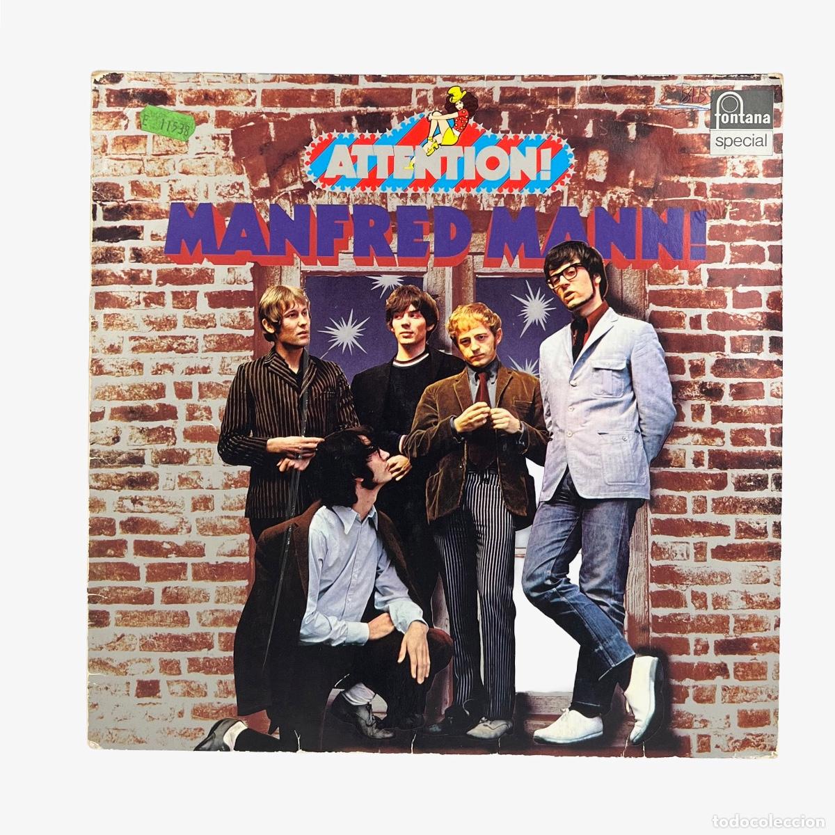 Discos de vinilo: LP. Manfred Mann. Attention! Manfred Mann! (G+/VG) - Foto 1
