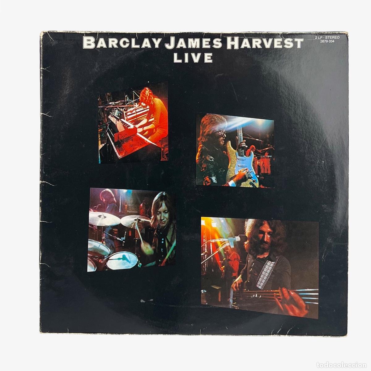 Discos de vinilo: LP. Barclay James Harvest. Live (G+/VG)
