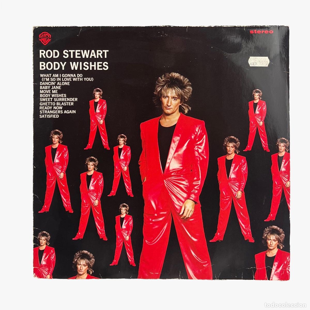 Discos de vinilo: LP. Rod Stewart. Body Wishes (VG/VG)