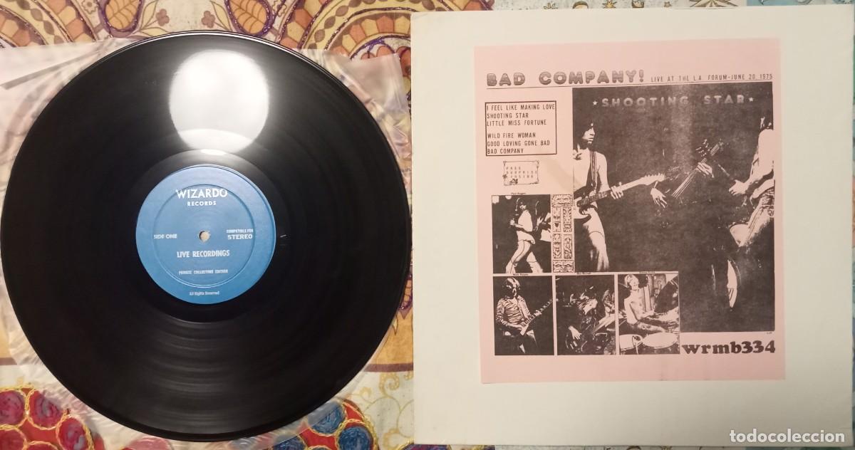 Discos de vinilo: Bad Company - Shooting Star, live 1975, Usa Pressing very very hard to find!!!