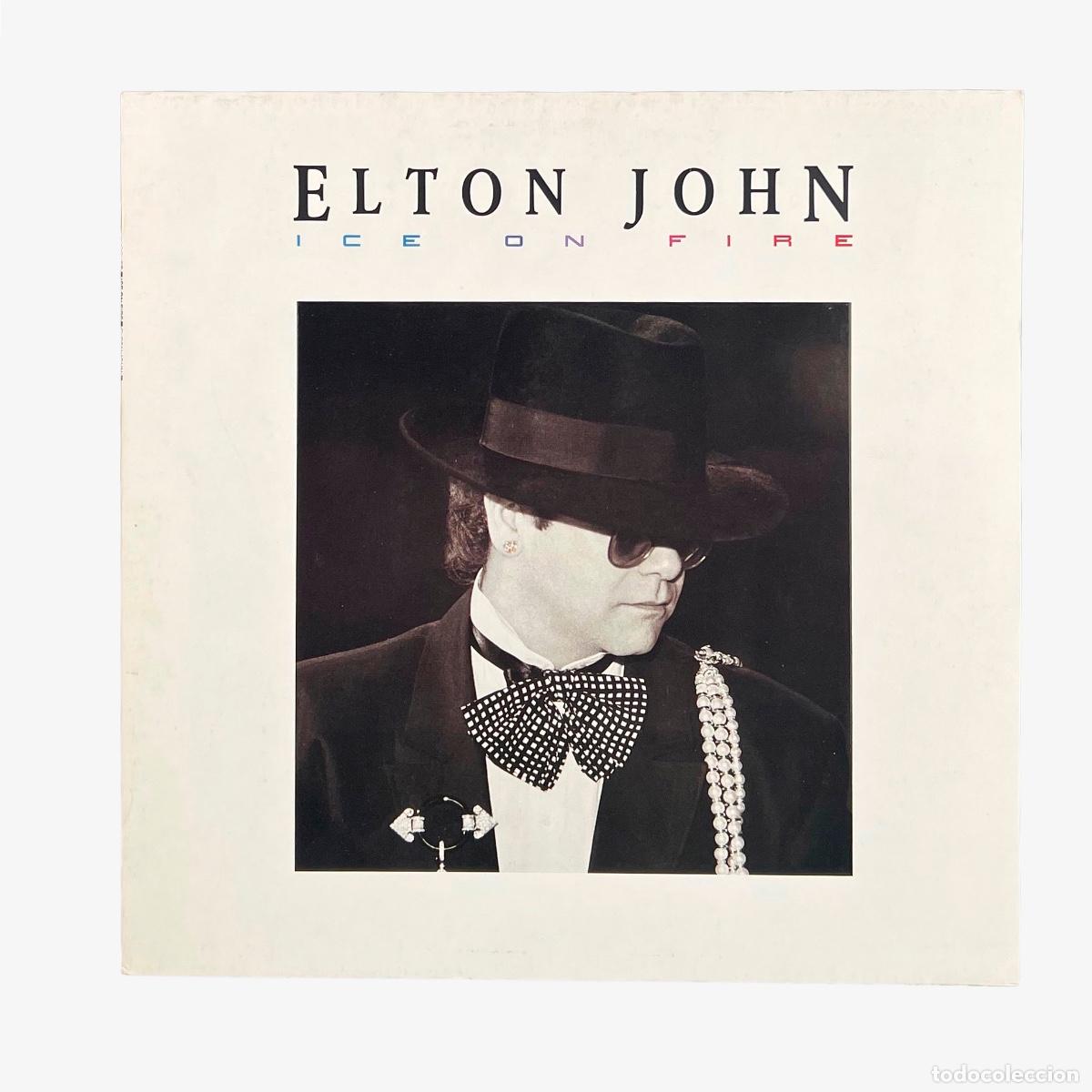 Discos de vinilo: LP. Elton John. Ice On Fire (VG+/VG+)