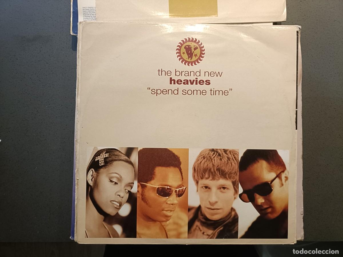Discos de vinilo: The Brand Nwe Heavies - Spend Some Time - Maxi Single 1994