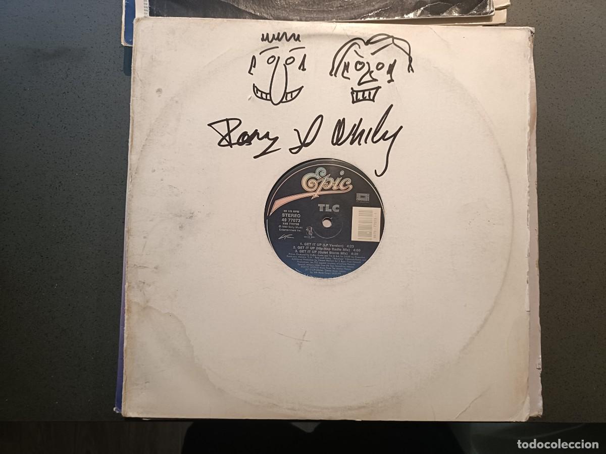 Discos de vinilo: TLC - Get It Up - Maxi Single sello EPIC 1993