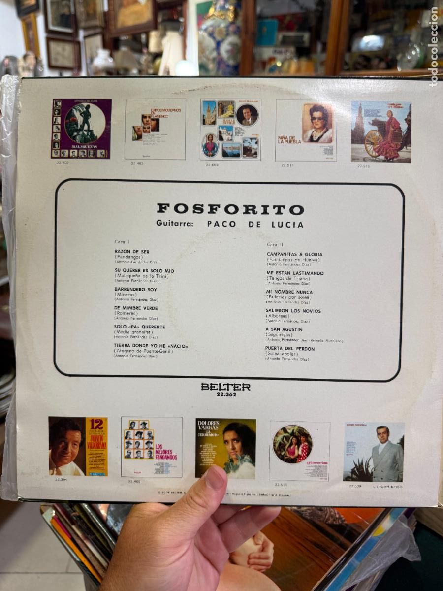 Discos de vinilo: LP FOSFORITO ------- - Foto 2