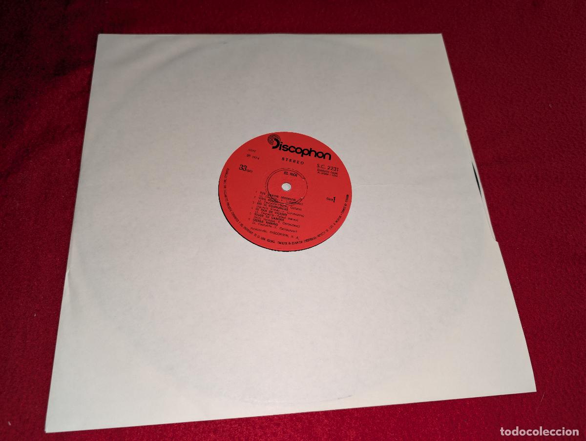 Discos de vinilo: EL NOI El noi LP 1974 Discophon RUMBA RARO!