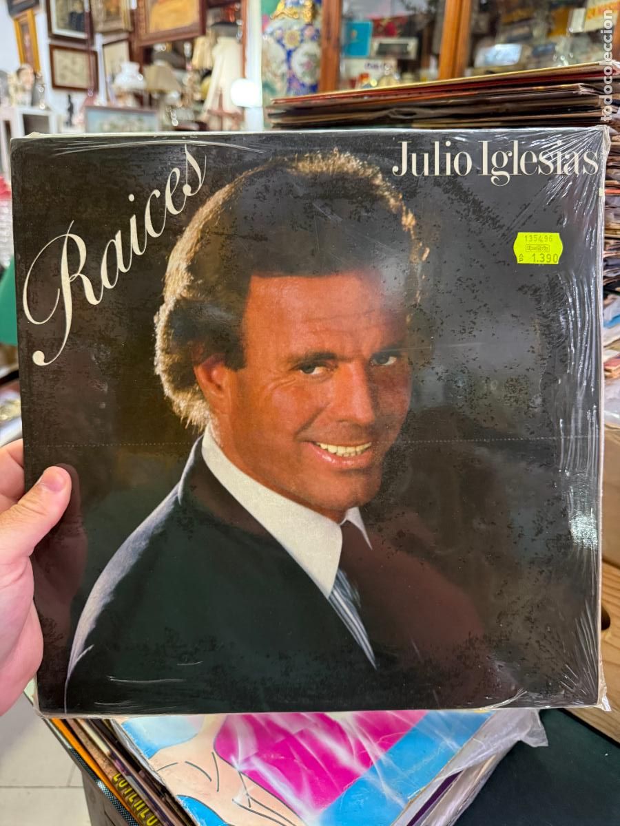 Discos de vinilo: LP JULIO IGLESIAS - RAICES
