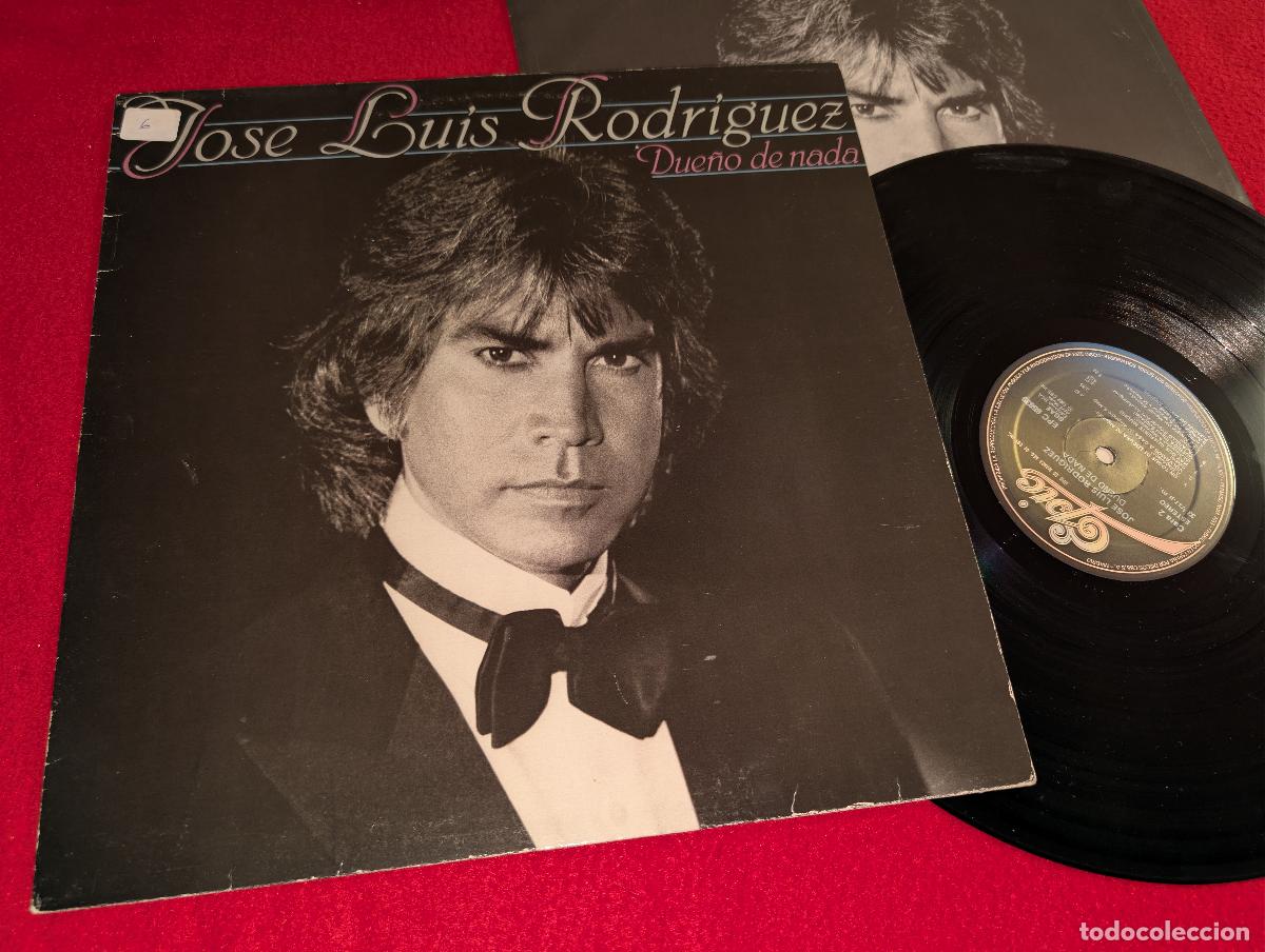 Discos de vinilo: JOSE LUIS RODRIGUEZ el puma Due&ntilde;o de nada LP 1982 Epic ESPA&Ntilde;A SPAIN