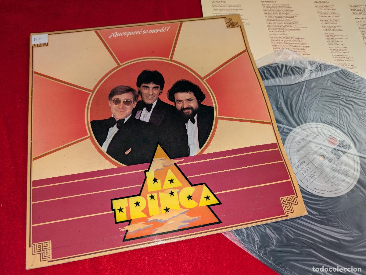 Discos de vinilo: LA TRINCA &iquest;Quesquese ques que se se merde? LP 1983 Ariola GATEFOLD