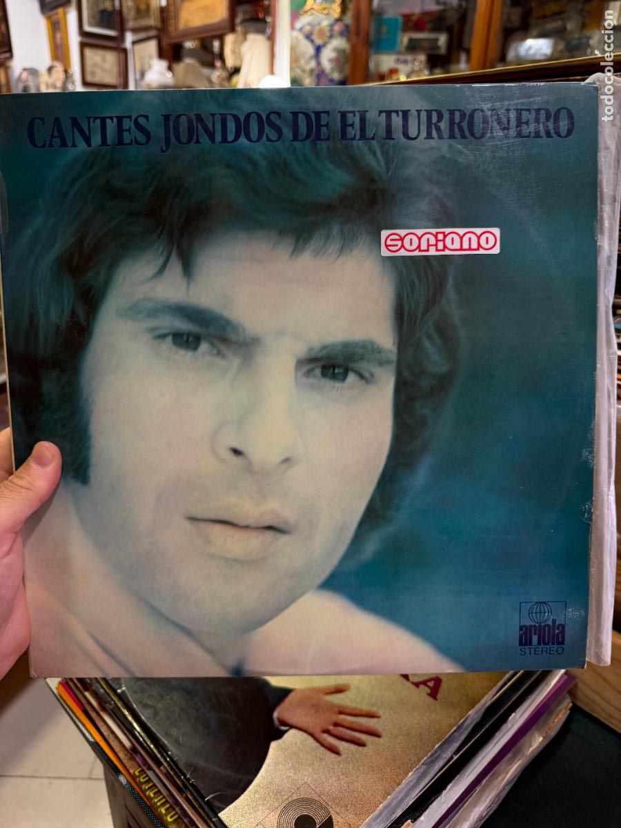 Discos de vinilo: LP CANTES JONDOS DE EL TURRONERO