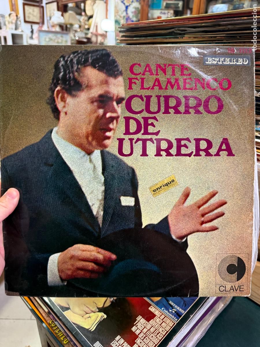 Discos de vinilo: LP CANTE FLAMENCO CURRO DE UTRERA
