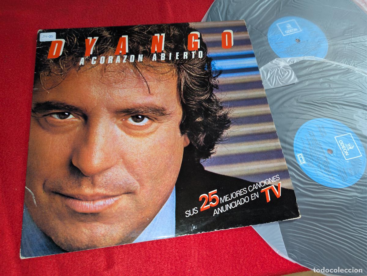 Discos de vinilo: DYANGO A corazon abierto 2LP 1983 EMI Odeon GATEFOLD - Foto 1