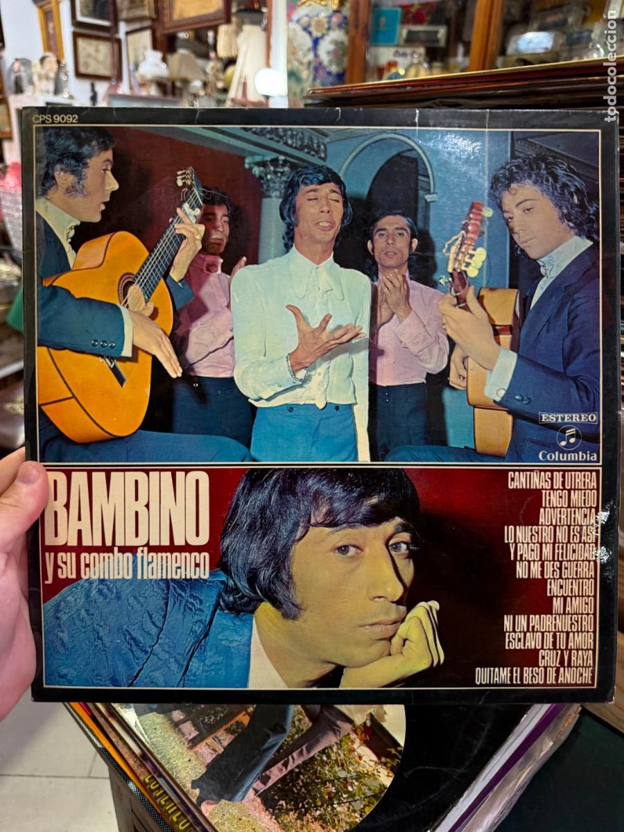 Discos de vinilo: LP BAMBINO Y SU COMBO FLAMENCO