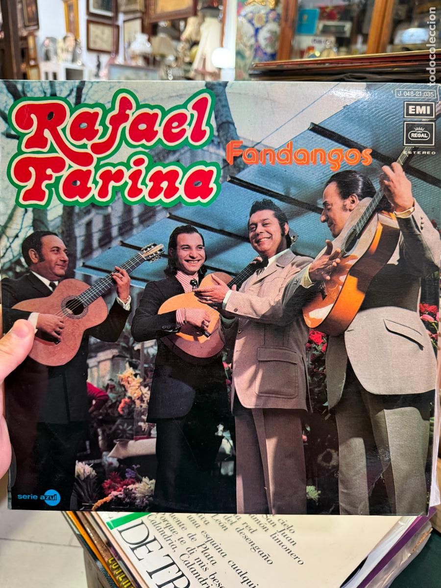 Discos de vinilo: LP RAFAEL FARINA - FANDANGOS