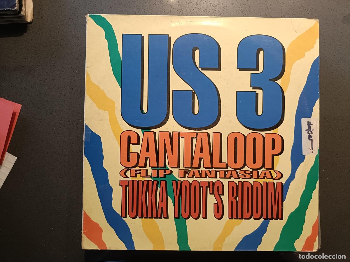 Discos de vinilo: US 3 - Cantaloop - Maxi Single sello Hispavox 1993