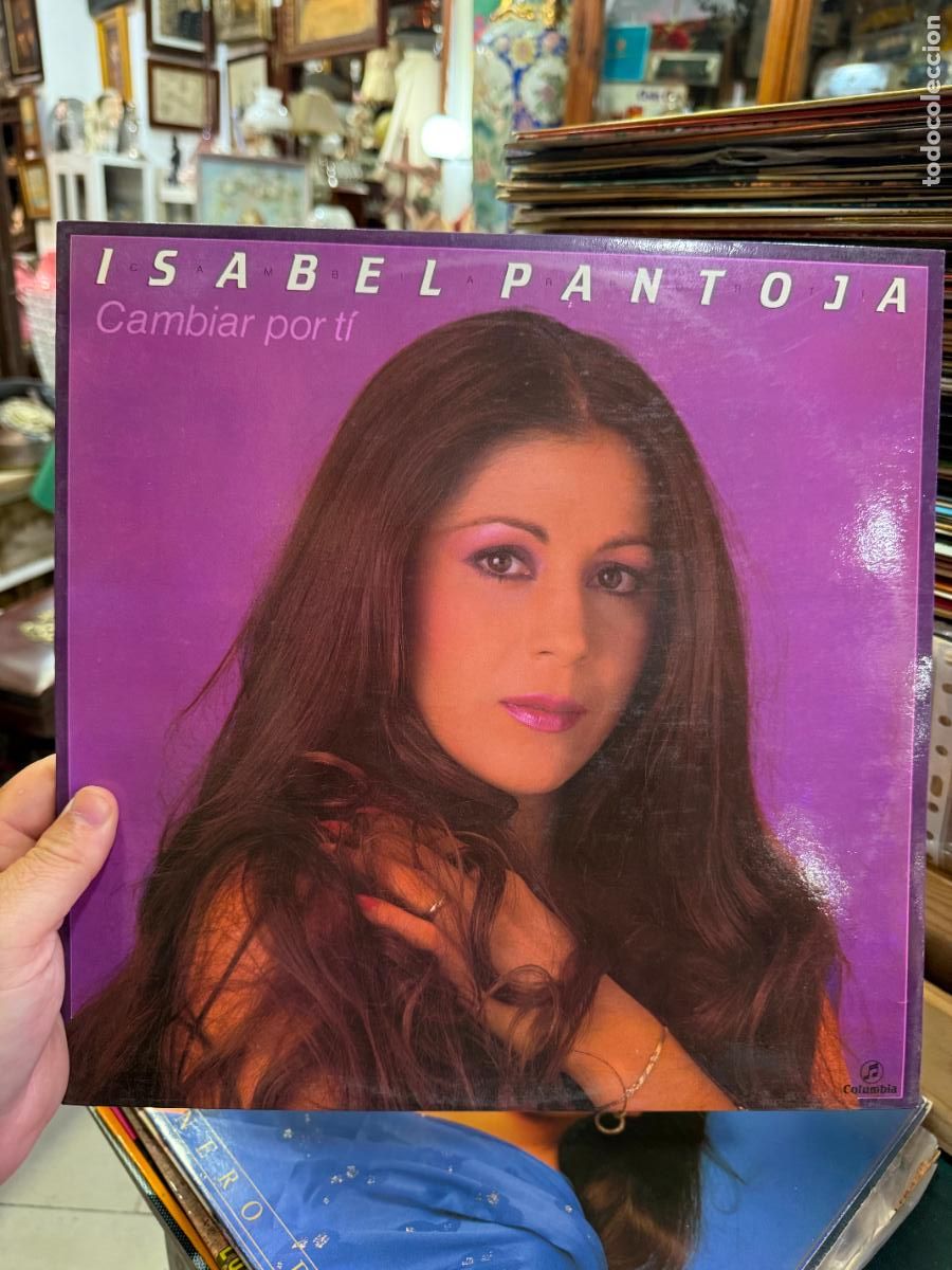 Discos de vinilo: LP ISABEL PANTOJA - CAMBIAR POR TI