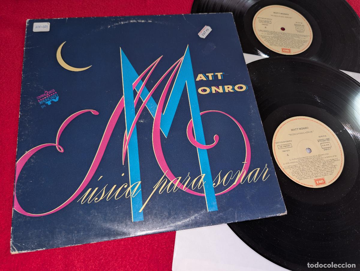 Discos de vinilo: MATT MONRO Musica para so&ntilde;ar 2CD 1991 EMI ESPA&Ntilde;A SPAIN VINILO