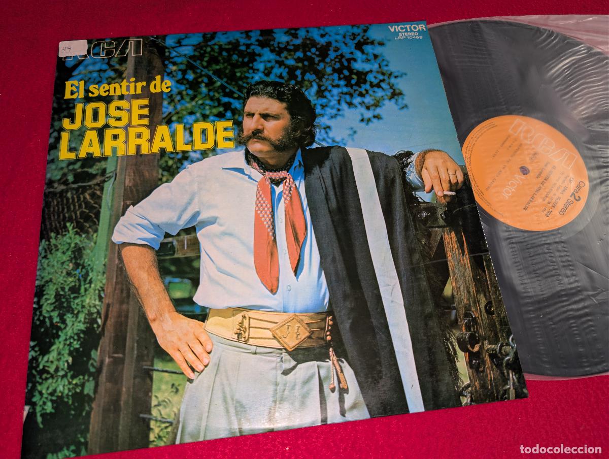 Discos de vinilo: JOSE LARRALDE El sentir de Jose Larralde LP 1972 RCA Victor ESPA&Ntilde;A SPAIN