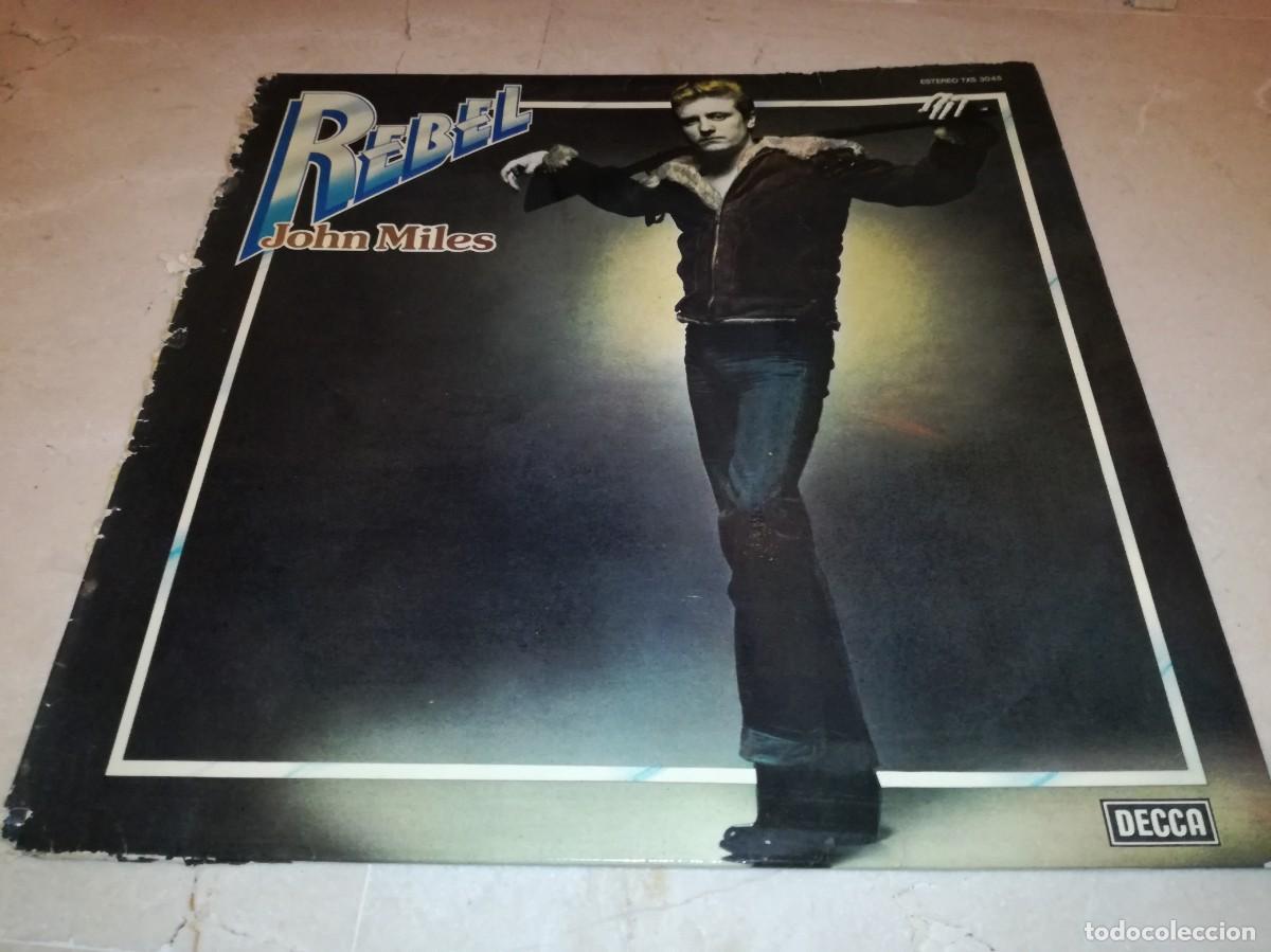 Discos de vinilo: JOHN MILES-REBEL-ORIGINAL ESPA&Ntilde;OL 1976