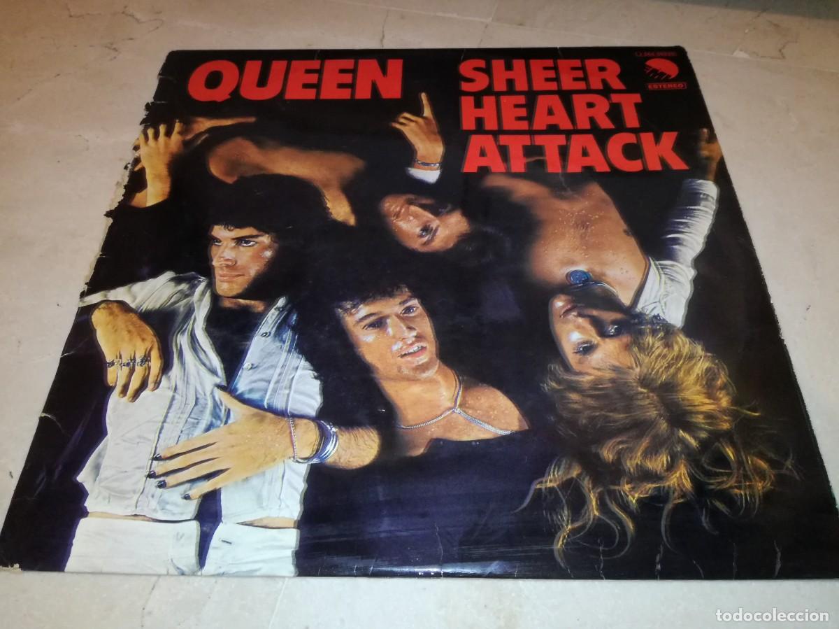 Discos de vinilo: QUEEN-SHEER HEART ATTACK-CONTIENE ENCARTE-ORIGINAL ESPA&Ntilde;OL 1974