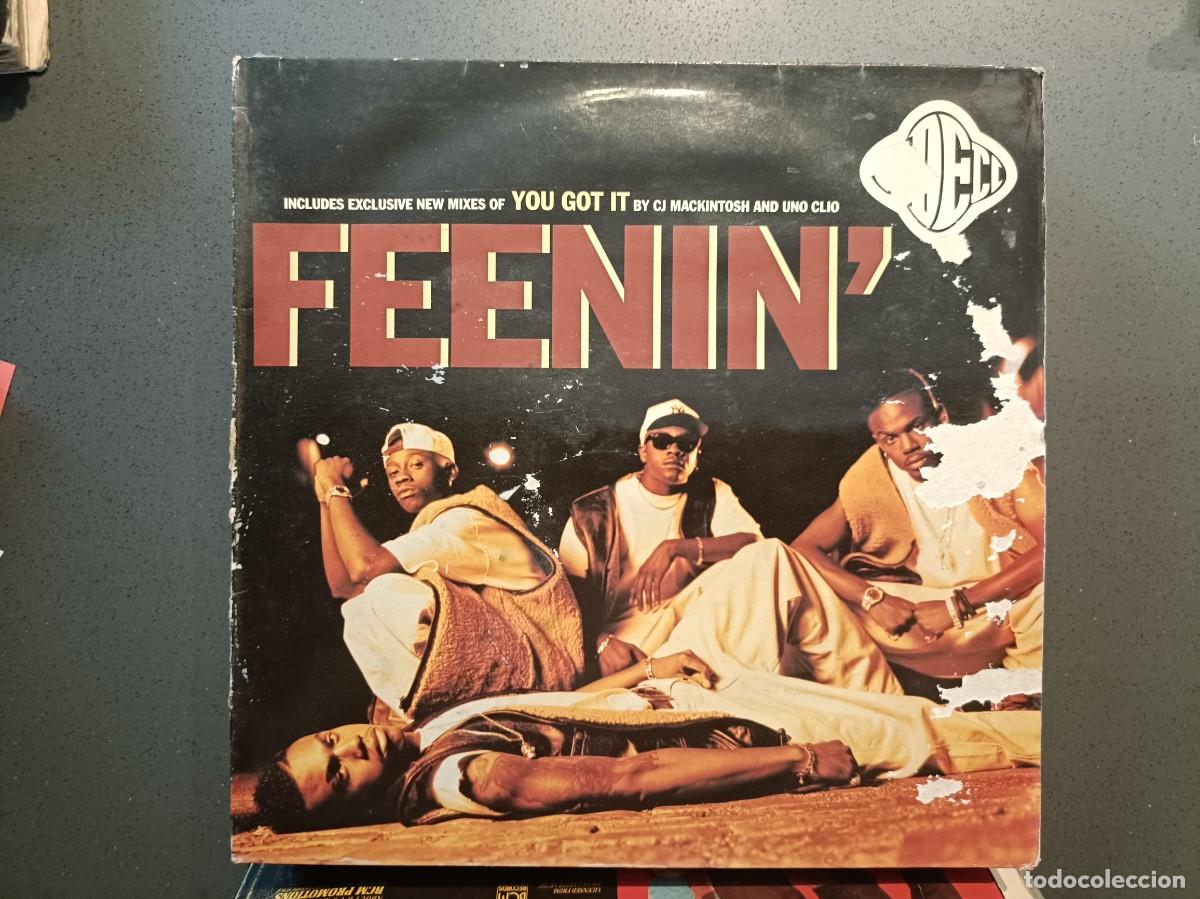 Discos de vinilo: Jodeci - Feenin&acute; - Maxi Single sello MCA 1994 - Foto 1