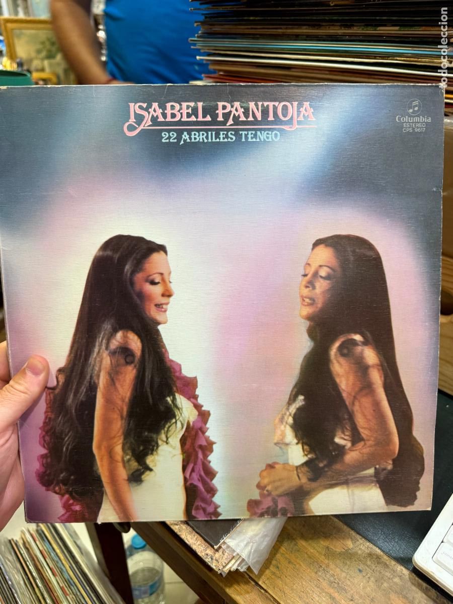 Discos de vinilo: LP ISABEL PANTOJA - 22 ABRILES TENGO
