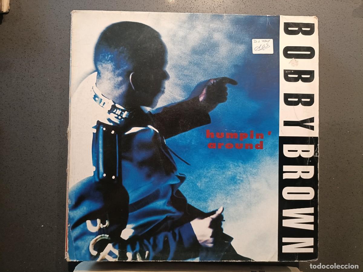 Discos de vinilo: Bobby Brown - Humpin&acute; Around - Maxi Single sello MCA