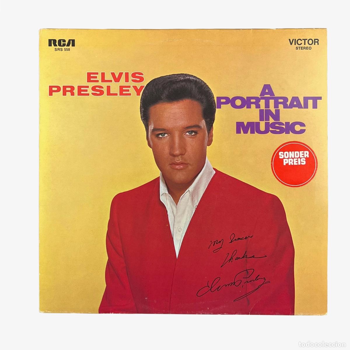 Discos de vinilo: LP. Elvis Presley. A Portrait In Music (VG+/VG+)