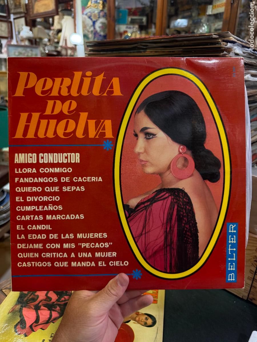 Vinyl records: LP PERLITA DE HUELVA