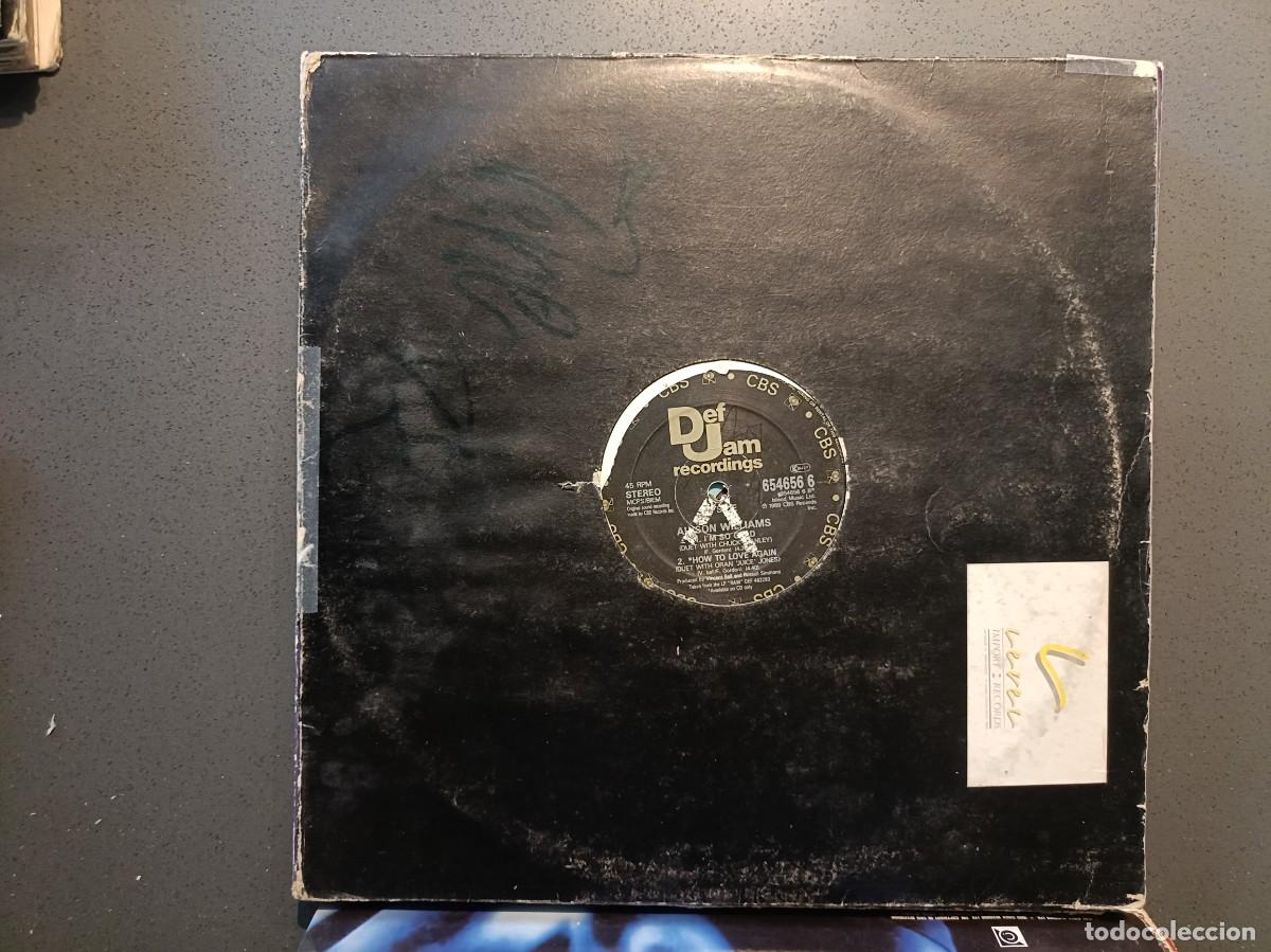 Discos de vinilo: Alyson Williams - Sleep Talk - Maxi Single Def Jam Recordings 1989