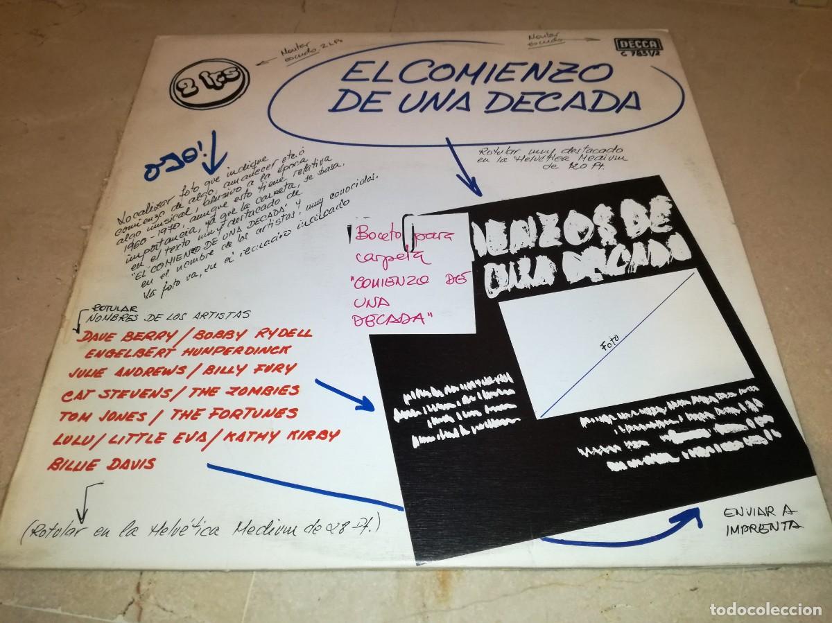 Discos de vinilo: EL COMIENZO DE UNA DECADA-DOBLE LP-DAVE BERRY, TOM JONES, THE FORTUNES, LULU, BILLY FURY