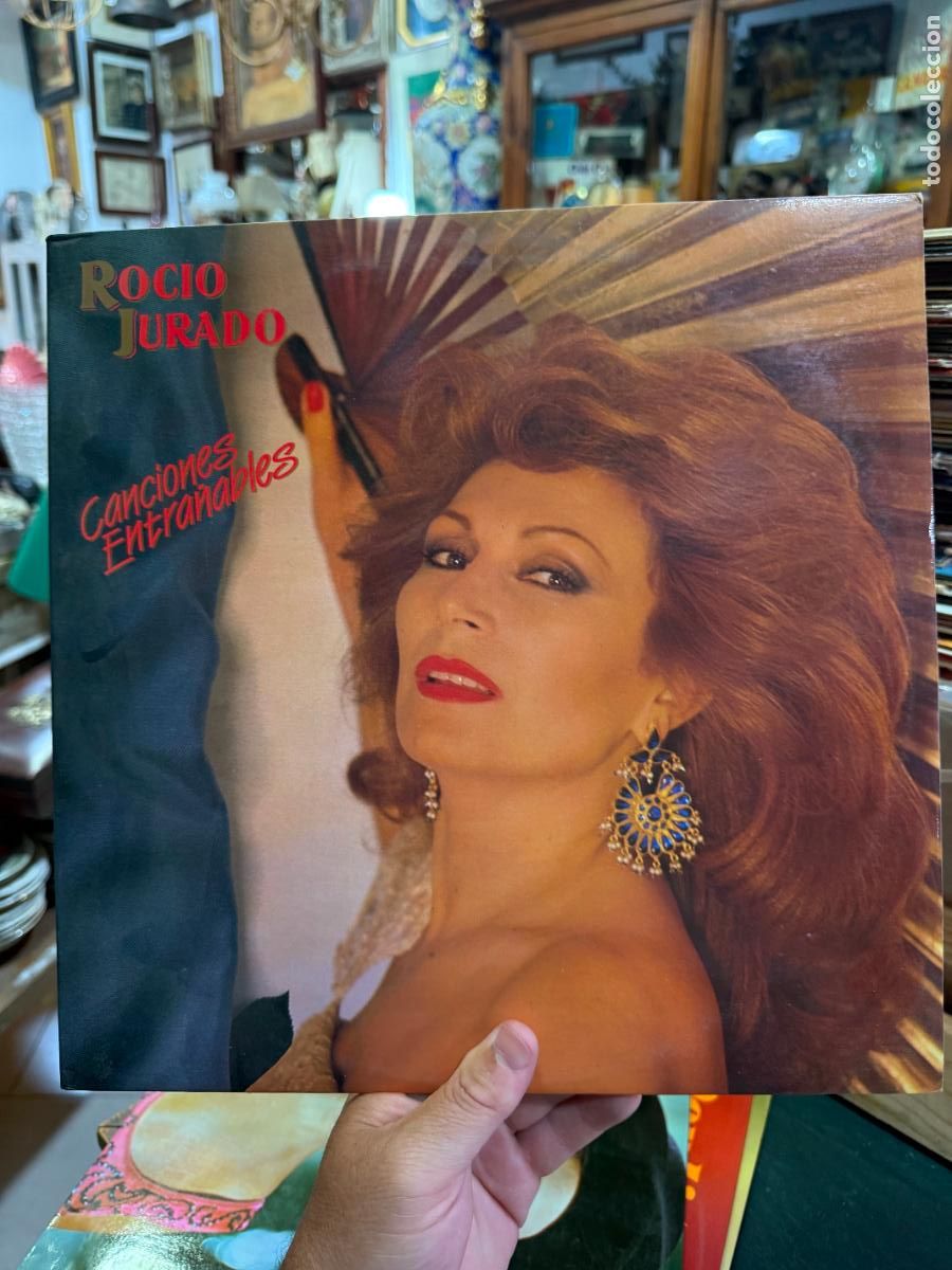 Discos de vinilo: LP ROCIO JURADO - CANCIONES ENTRA&Ntilde;ABLES