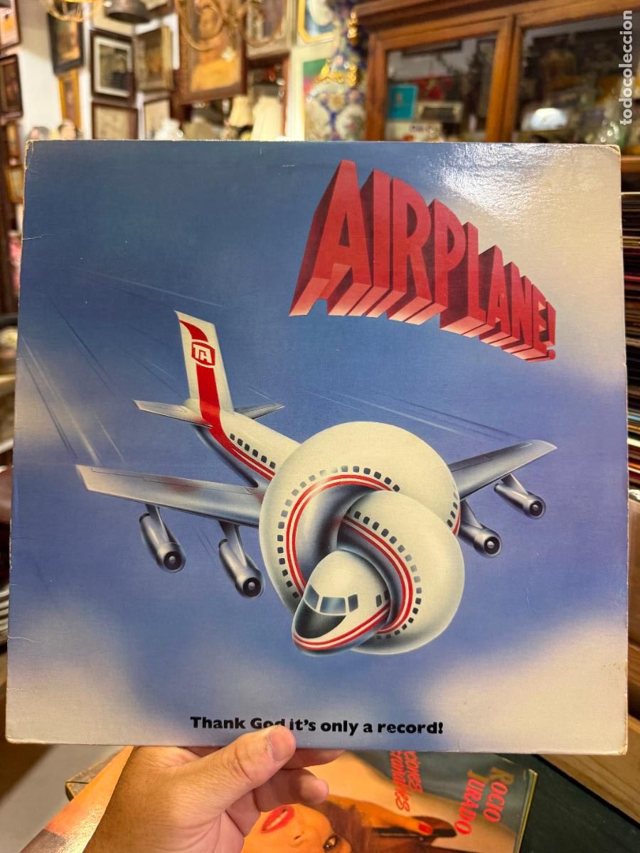 Discos de vinilo: LP AIRPLANE! - THANK GOD IT&acute;S ONLY A RECORD!