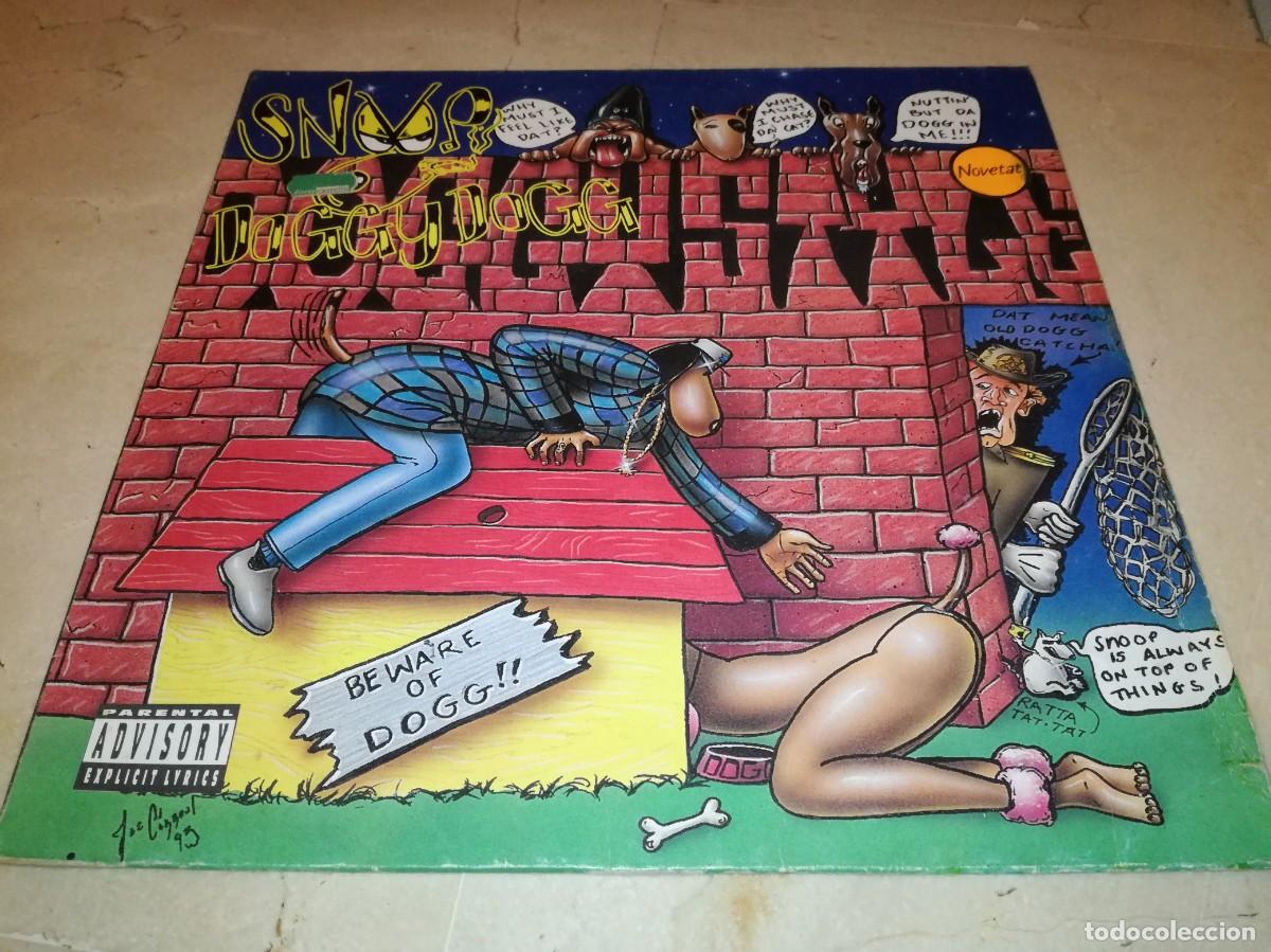 Discos de vinilo: SNOOP DOGGY DOGG-DOGGYSTYLE-SU PRIMER LP-ORIGINAL 1993-DIF&Iacute;CIL