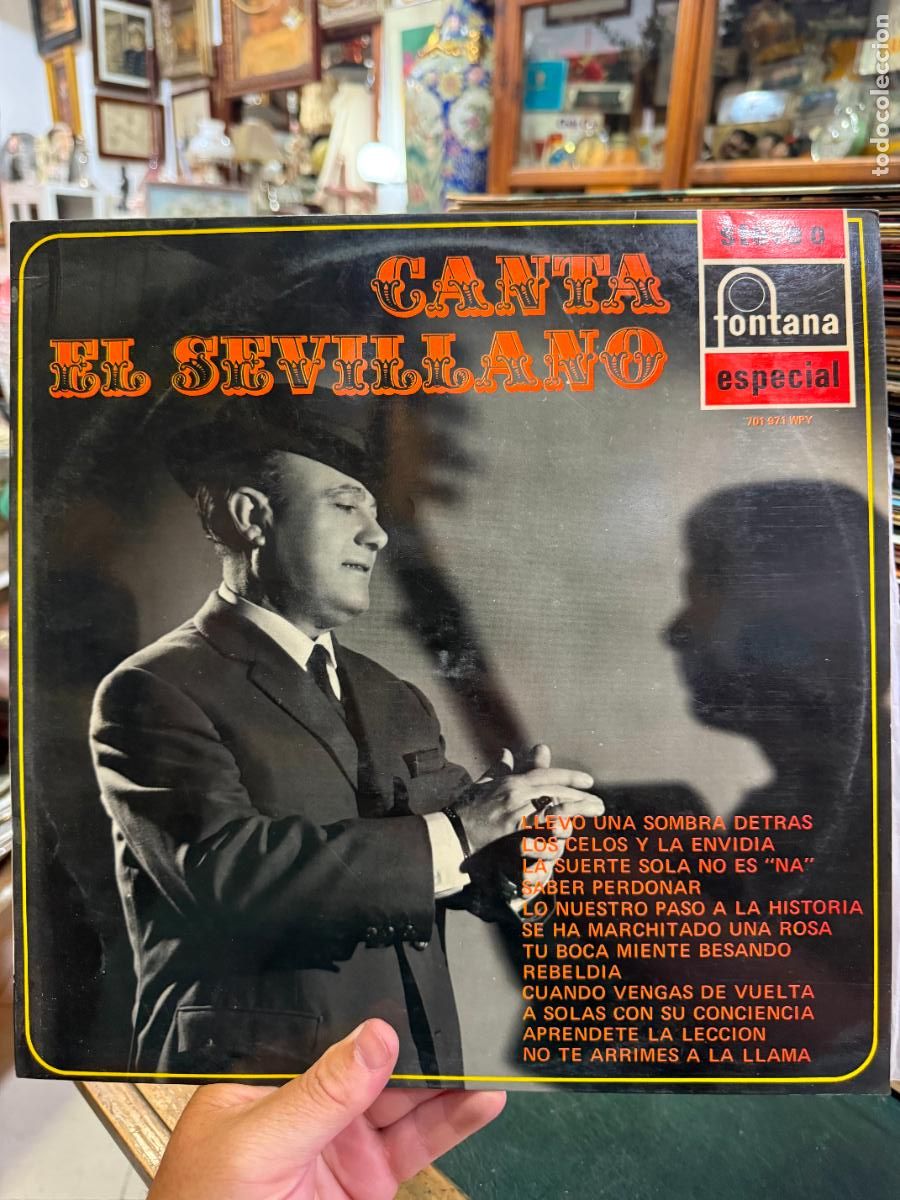 Discos de vinilo: LP CANTA EL SEVILLANO