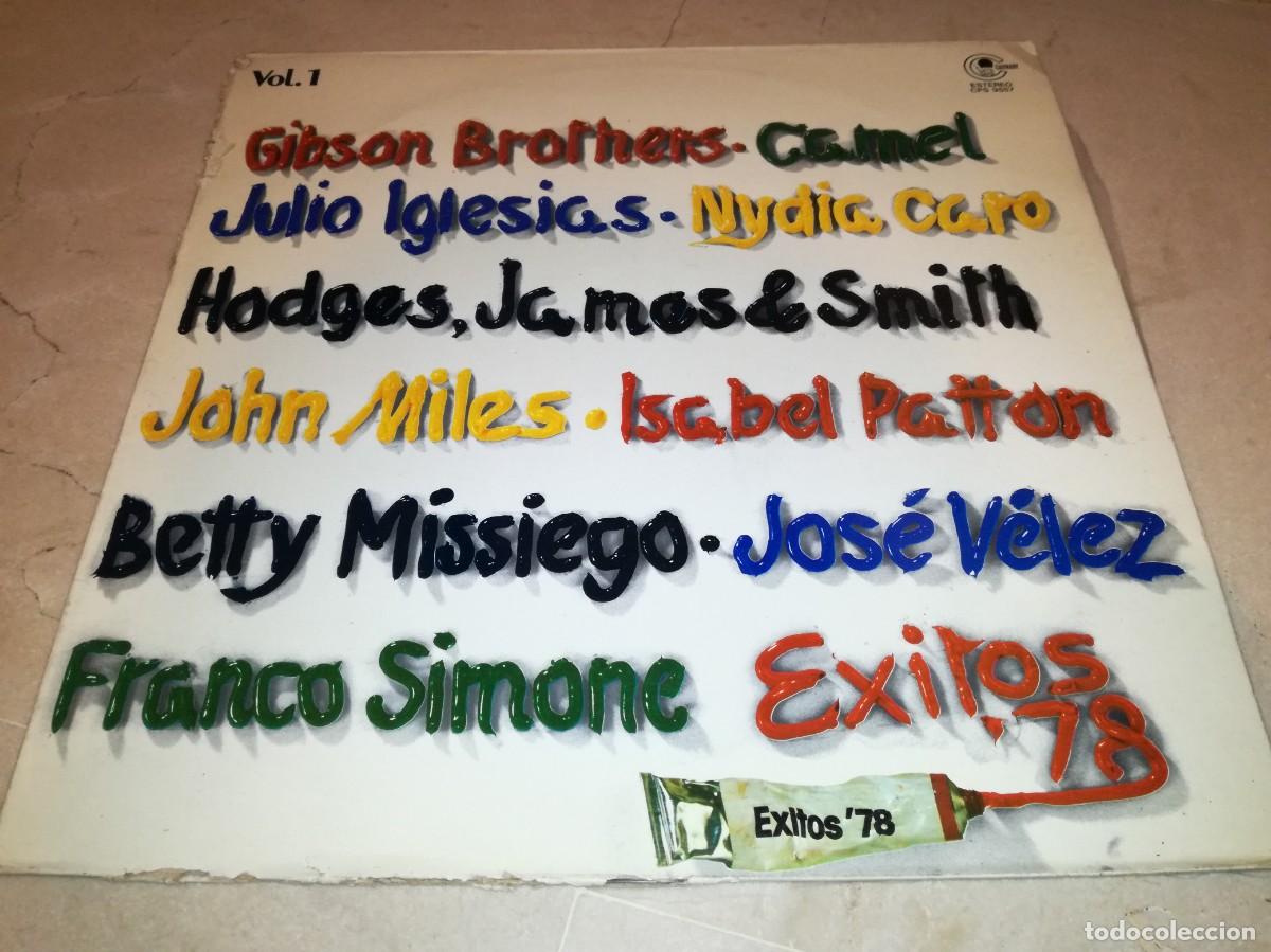 Discos de vinilo: EXITOS 78 VOL.1-ORIGINAL ESPA&Ntilde;OL 1978-CAMEL, JOHN MILES, GIBSON BROTHERS, ETC