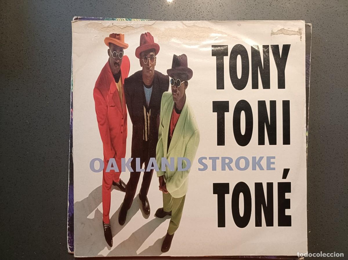 Discos de vinilo: Tony! Toni! Ton&eacute;! - Oakland Stroke - Maxi Single sello Polydor 1990