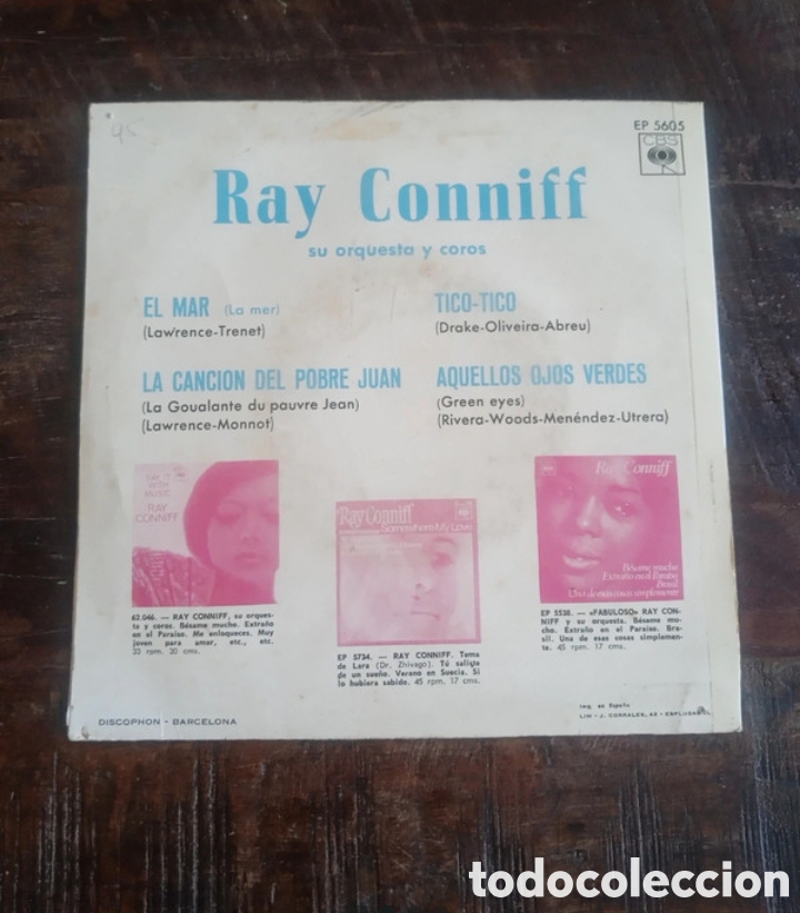 Discos de vinilo: Vinilo Ray Conniff 1966 - Foto 4