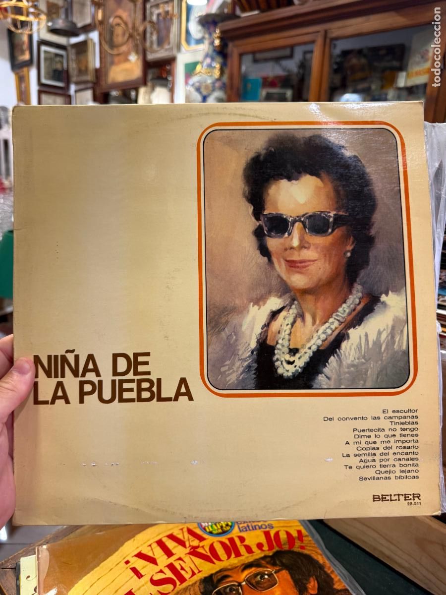 Discos de vinilo: LP NI&Ntilde;A DE LA PUEBLA
