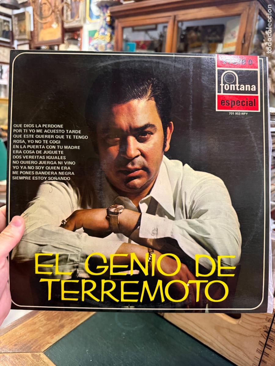 Discos de vinilo: LP EL GENIO DE TERREMOTO