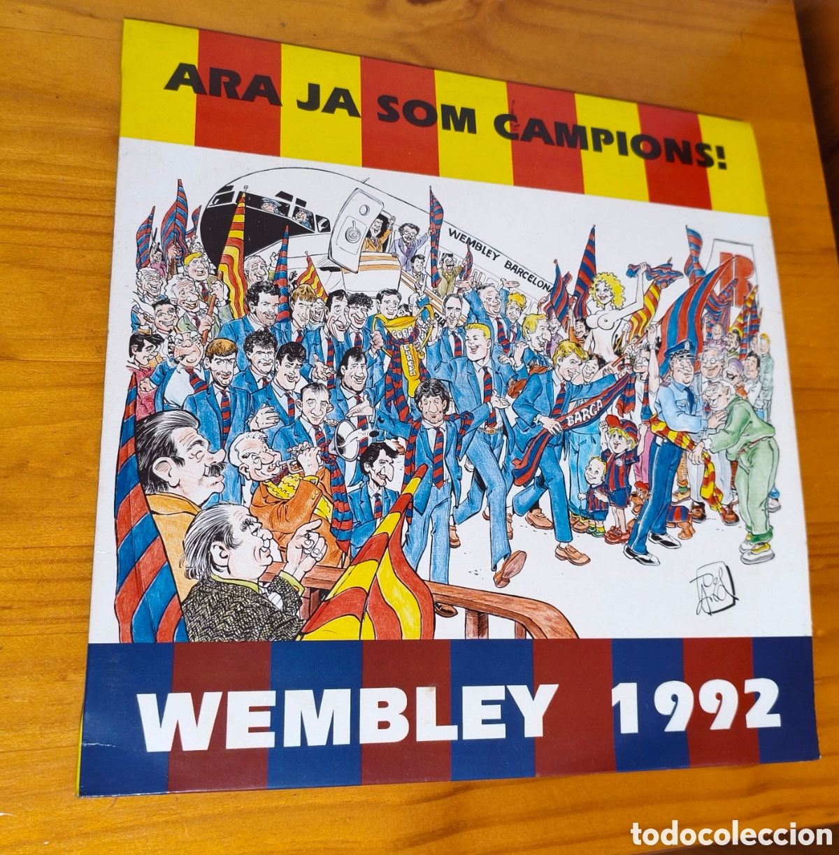Discos de vinilo: Vinilo F.C. Barcelona - Wembley 1992 (Ara ja som campions!)